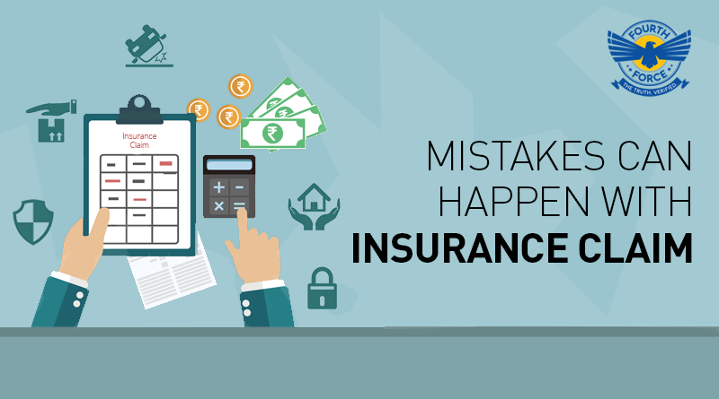 Mistakes can happen with Insurance Claim